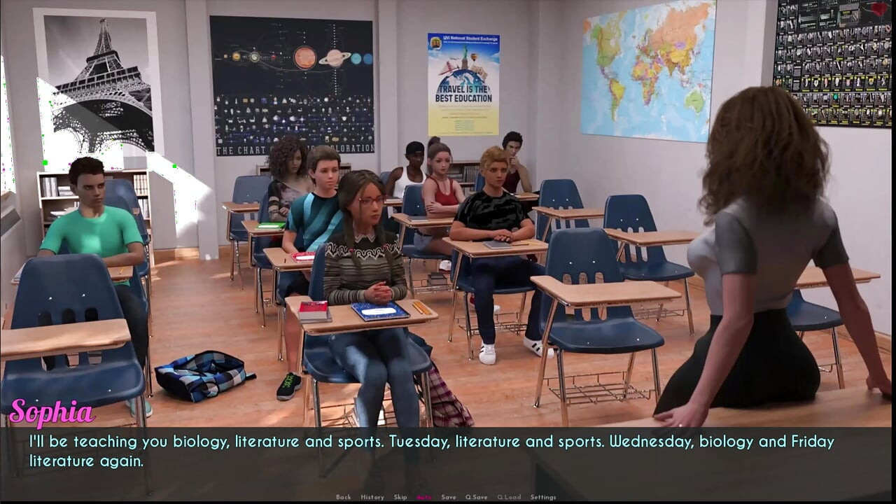 AWAM #7: Sophia watched porn before bed