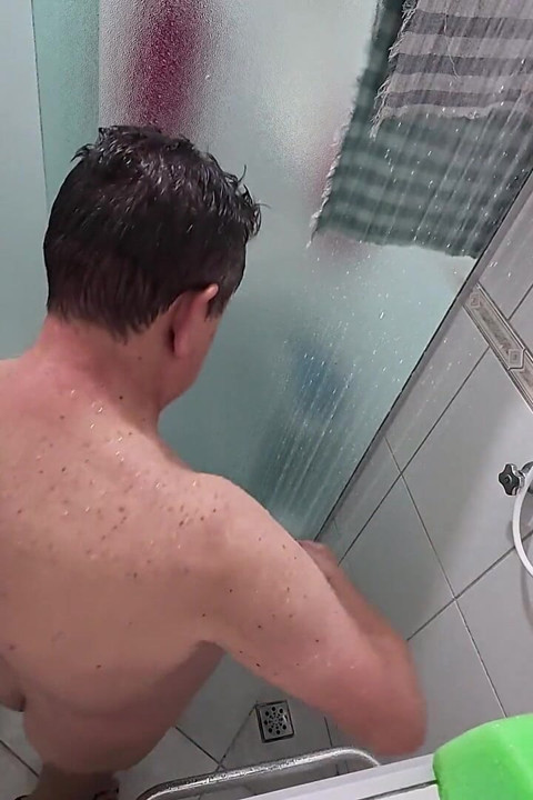 Stepdaddy Taking a Shower