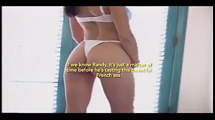 Sexy French former model gives her gorgeous ass to Randy
