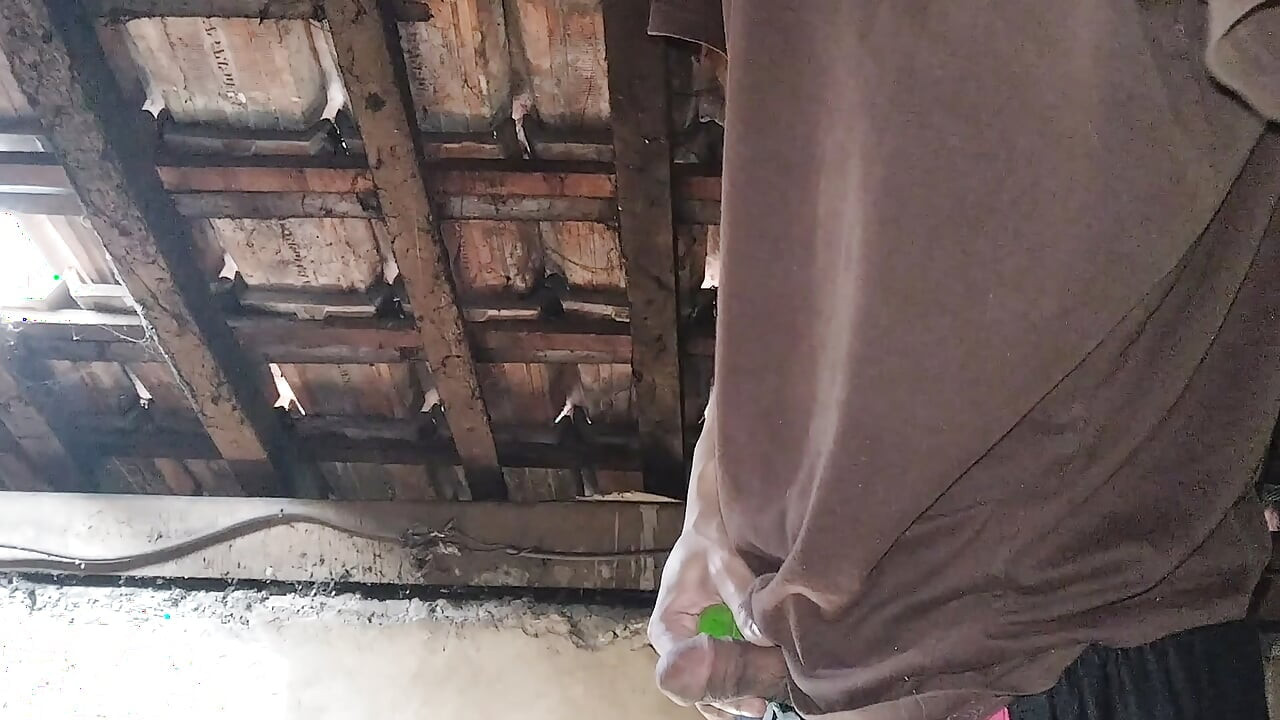 Masturbating on the attic of your own house