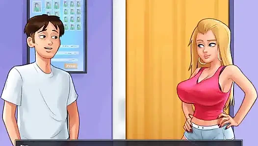 Летняя сага: фотосессия с горячей блондиночкой, эпизод 164