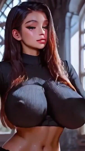 Perfect Big Boobs Bouncing! Ai | Clip 2