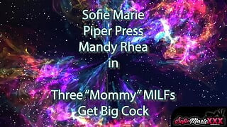 Sofie Marie Gets Incredible Foursome with Mandy Rhea and Piper Press