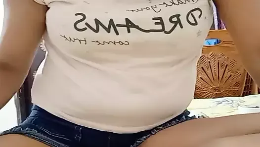 School student Nandita showing big boobs viral mms
