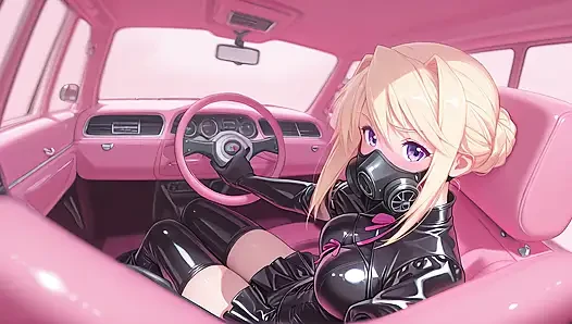 Sylvia memergoki seorang pria dengan kontol besar dan menidurinya dengan keras. Cosplay hentai dari Sylvia van Hossen