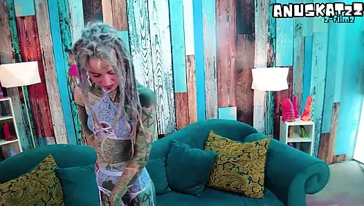 Tattooed Alt Pornstar Creampied Hard After Steamy Interview