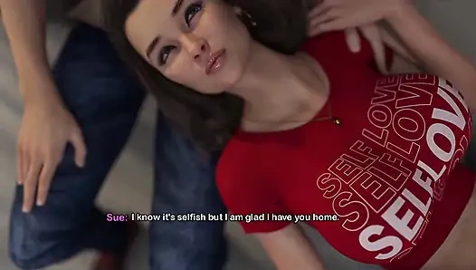 My bimbo dream - setpmom trägt durchsichtige kleidung bei der arbeit