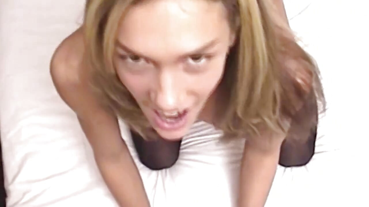 Blonde Sucks Cock and Takes Thick Facial