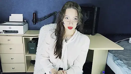 Sex Instructor Teaches Anal and Pussy Fucking and Cum Squirt