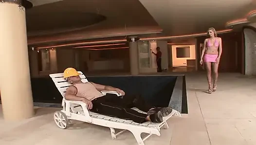 French Slut Got Double Penetrated in Her Tight Holes
