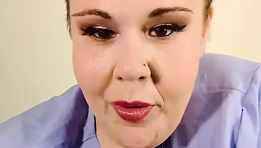 Naughty Nurse Checks your Naughty Prostate