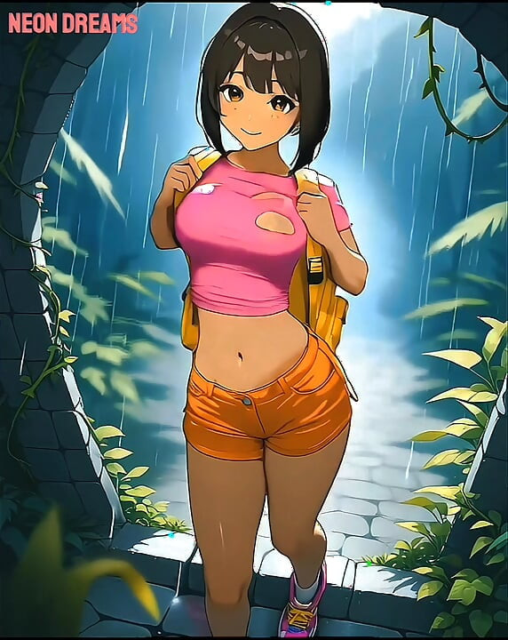 NEON DREAMS - DORA GOES TO COLLEGE
