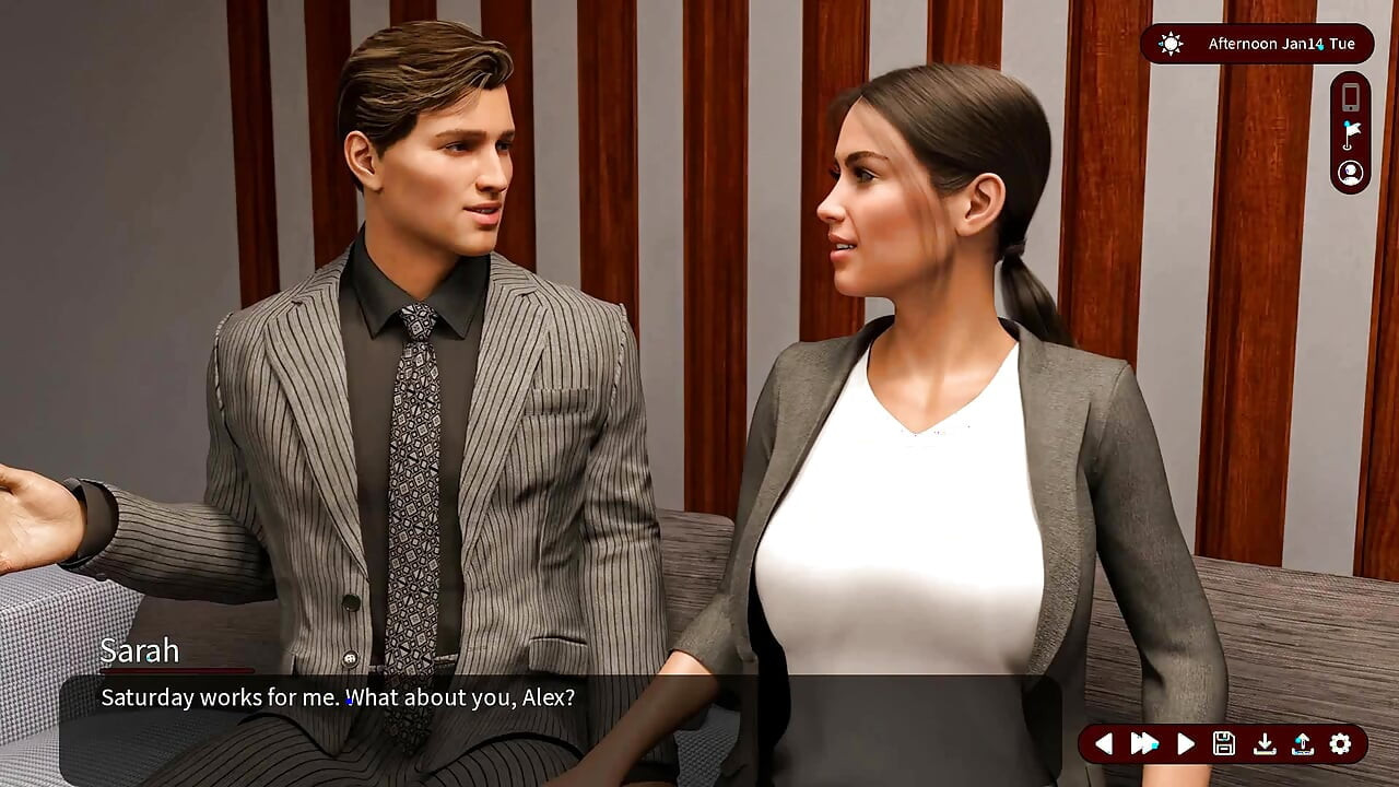 Whispers of Desire: modelul de soție sexy și secretara cu pula în gura ei - episodul 16