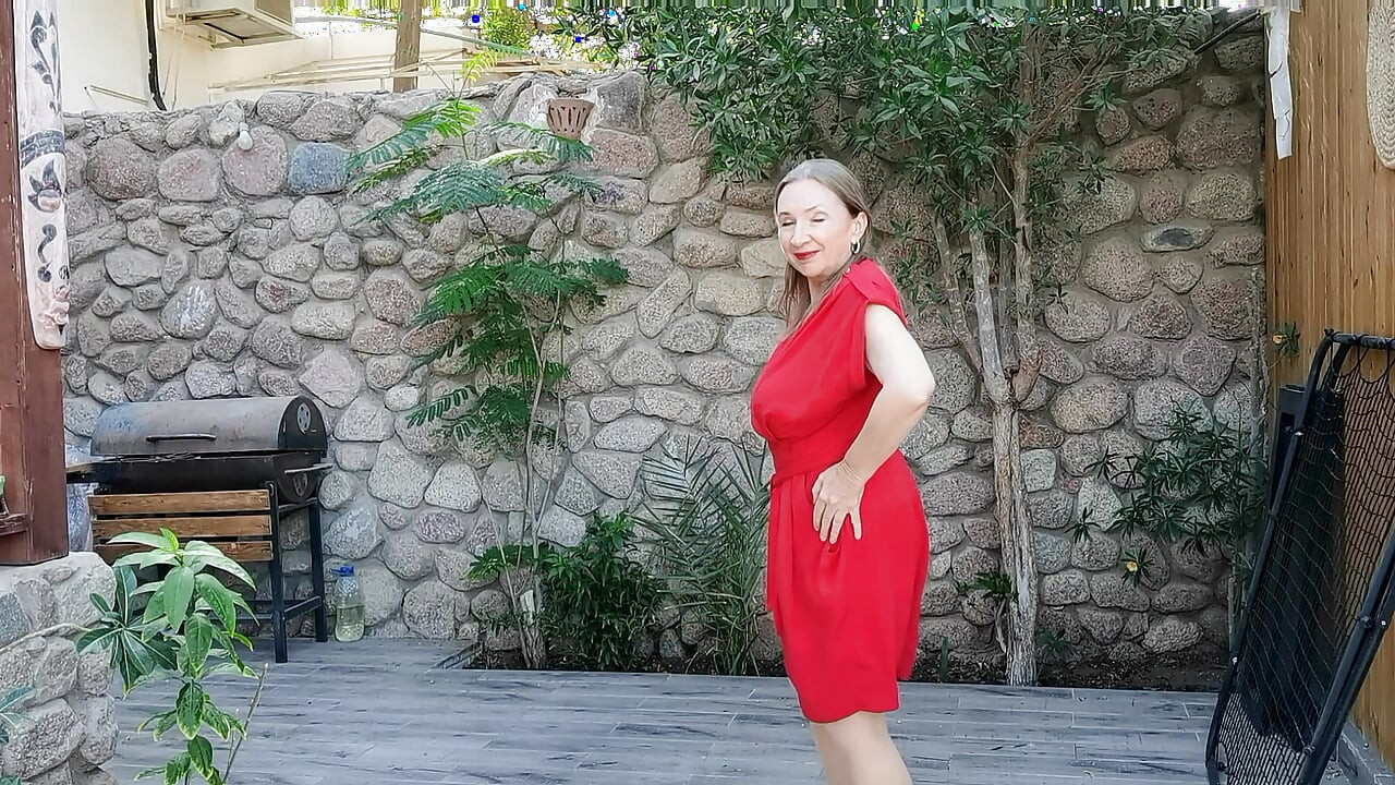 Red Grace in the Garden