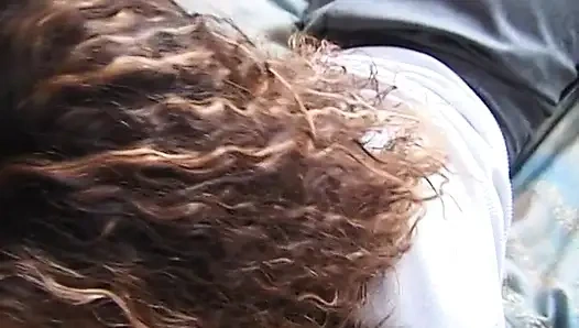 Amateur playing with her hole in front of the camera