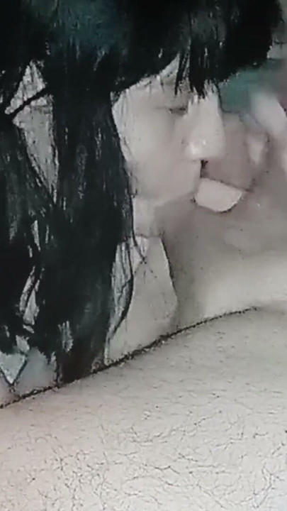 Eating daddy's balls until he cums delicious | Clip 2