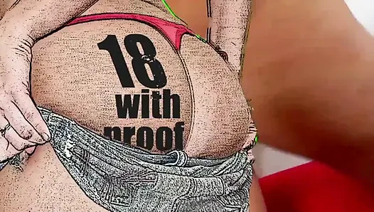 A big huge cock for the sweet mouth of a blonde sexy girl