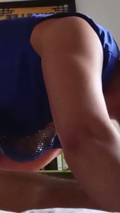 005 - French Amateur, Lycra Bodycon Dress, Satin Lingerie, 69, | Clip 2