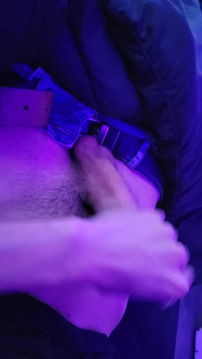 Jerking off this young stud cock