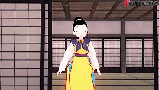 Bulma dan goku lagi asik ngentot sambil nonton android 18 - serial zex dragon ball