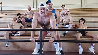 Coach Ben's GANGBANG - Team Cumdump