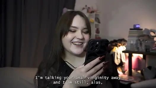 Порно история - они делят заполненный спермой поцелуй вместе после сладкого траха страпоном