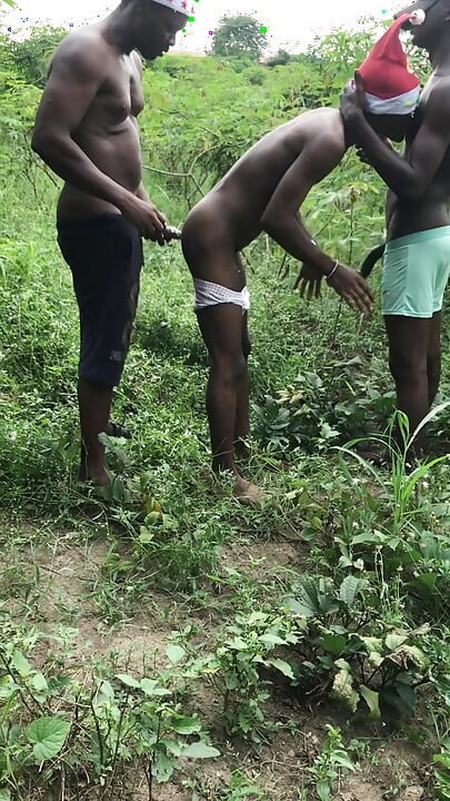 Marathon outdoor sex on new year eve