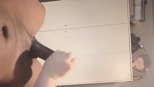 British slut gives her stepbrother a handjob while parents are on vacation