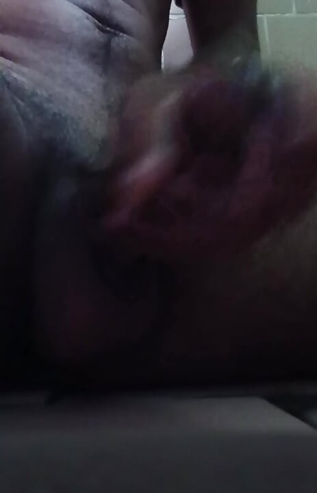 Indian cum in bathroom