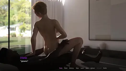 Tapılan evlilik 3 Evelyn alışverişe gitti ve eve gitti seksi iç çamaşırına girdi ve beni sikti