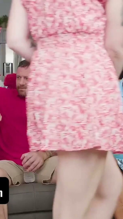 DaughterSwap - Adorable Girls Macy Meadows & Krissy Knight Swap Stepdads And Squirt On Their Cocks | Clip 2