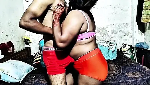 I fucked my desi bhabhi very hard. I squeezed her big breasts.. Part 1