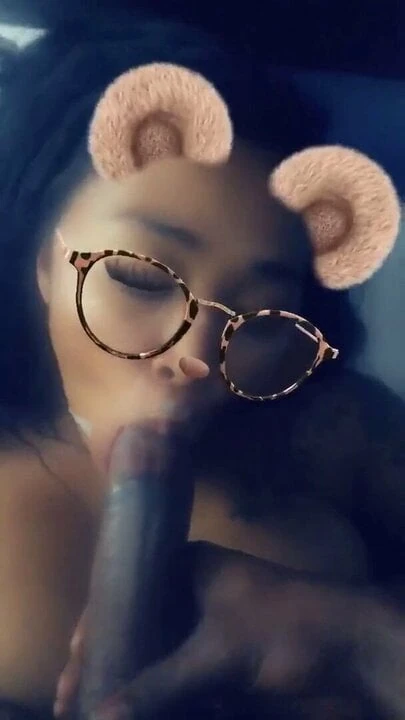 Cumshot on slut’s face