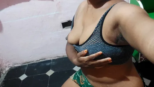 Desi Cute Telugu Aunty Anjali Sex Talk Telugu aunty full tempting self sex