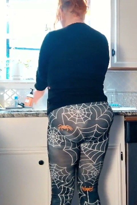 Happy Halloween Haunted Dishes with Fat Ass Samantha38g