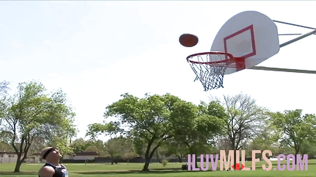 After basketball small tits teen fucked with a facial