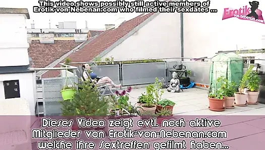 Deutsche Nachbarin tut dem neuen Nachbarn einen blasen