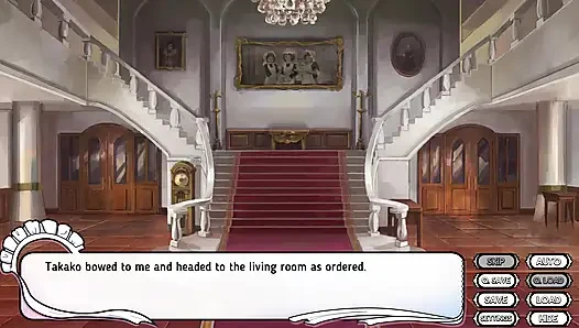 Maid Mansion: cock sucker house maid, cumshot in mouth, Hentai ep.2