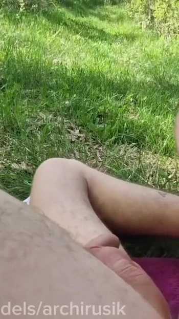 Stunning moment from "A young straight man with a hole in his ass during a cruise in his stepfather's garden"