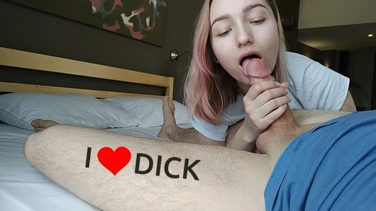 I SUCK MY NEW BOYFRIEND'S DICK AFTER OUR FIRST DATE