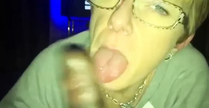 Granny's tongue job