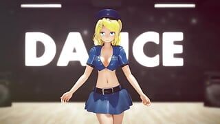 MMD R-18, anime, filles qui dansent, clip sexy 278
