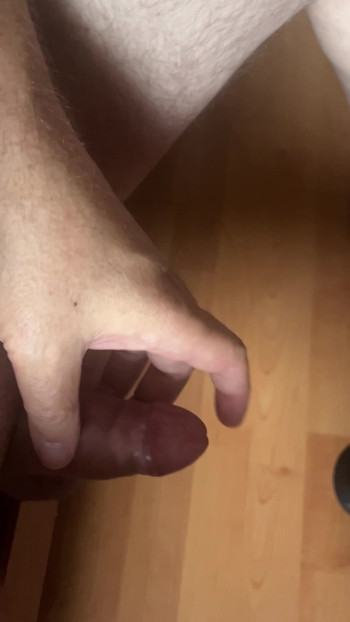 I'm going to have to empty my balls because just touching me makes me wet