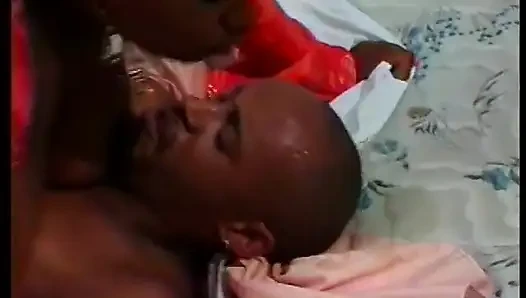 She is big and she is beautiful, black MILF takes it deep and moans like a good slut