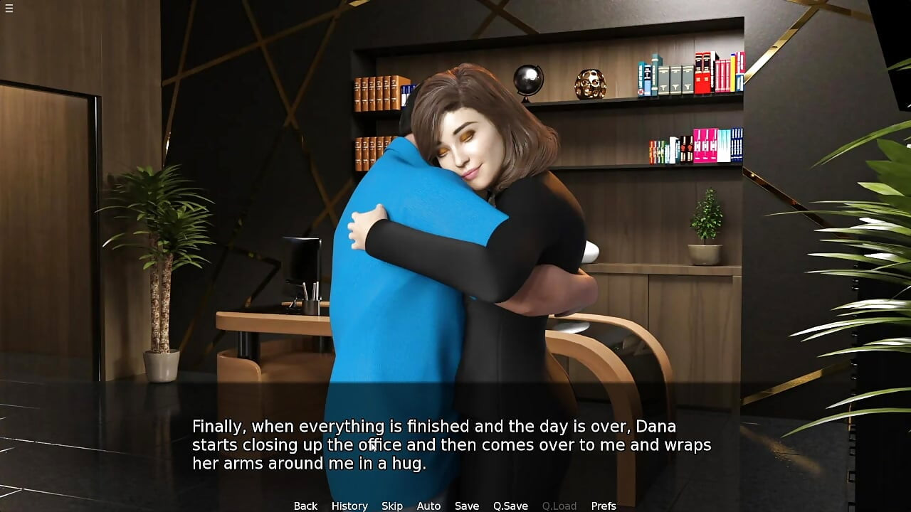 Horny Dana Showing Her Beautiful Boobs In Office