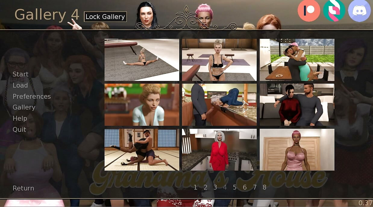 Grandma's House - Gameplay - Roleplay - Granny Seduces Teen and Gets Fucked