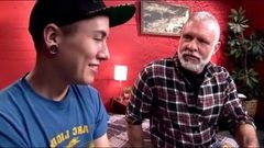 18 year old boy gets pounded by grampa