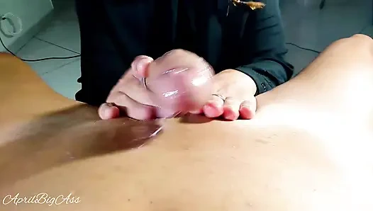 Halloween, IT is addicted to cock and cum, she "swallows everything" 2-3