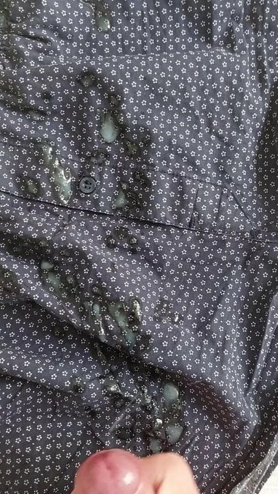 Cumming hard on underwear