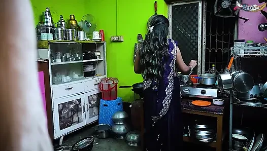 DESI MALLU BHABHI HARDCORE FUCK WITH LOCAL DEBAR AT KITCHEN WHEN SHE WAS ALONE AT HOIME FULL MOVIE ( HINDI AUDIO)